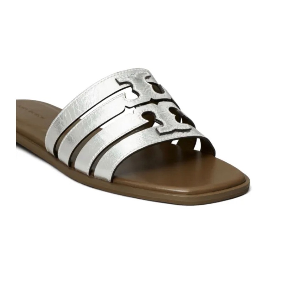 Tory Burch Ines Cage Slides - Picture 9 of 10